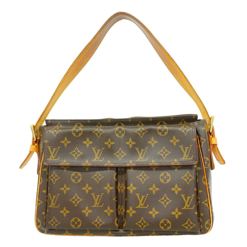 LOUIS VUITTON Brown Monogram Shoulder Bag